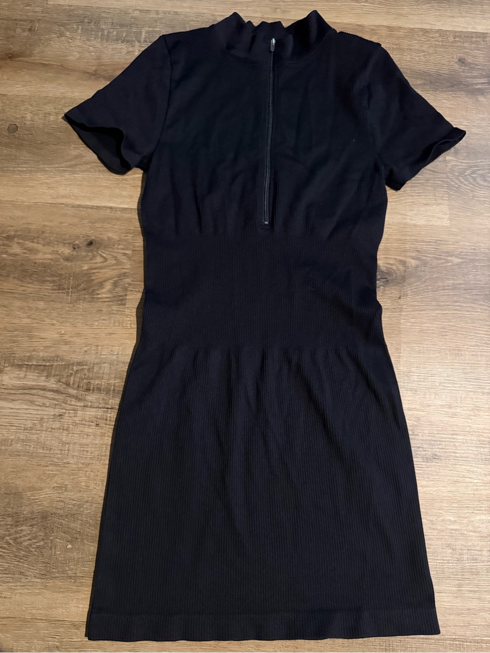 NWOT OQQ Quarter Zip Dress